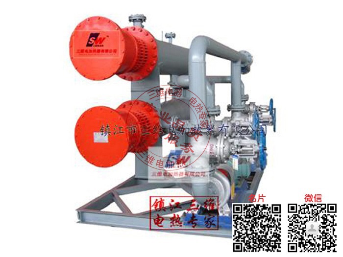 產(chǎn)品名稱(chēng)：導(dǎo)熱油電加熱器
產(chǎn)品型號(hào)：SWDL-a-b/a為介質(zhì),b為功率大小
產(chǎn)品規(guī)格：0KW～10000KW/非標(biāo)定制