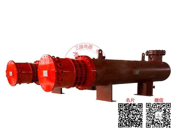 產(chǎn)品名稱(chēng)：化工廠用550KW導(dǎo)熱油電加熱器
產(chǎn)品型號(hào)：SWDL-T-550
產(chǎn)品規(guī)格：550KW